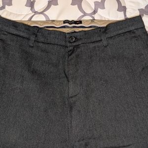 Dockers Men's Charcoal Flat Front Shorts